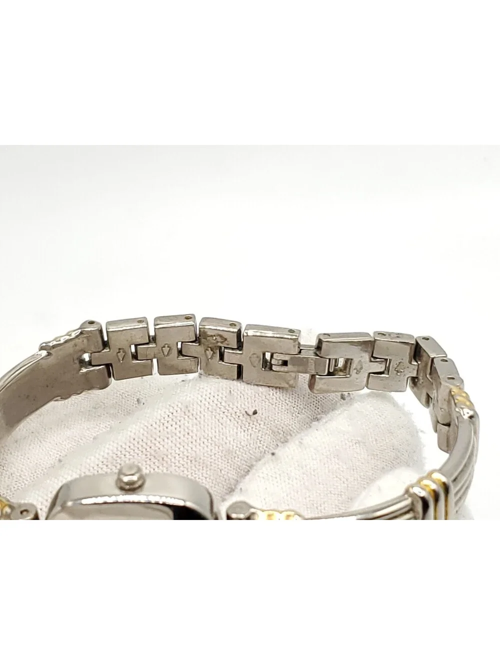 Foster Grant Quartz Watch Womens New Battery Two-Tone Dial 20mm